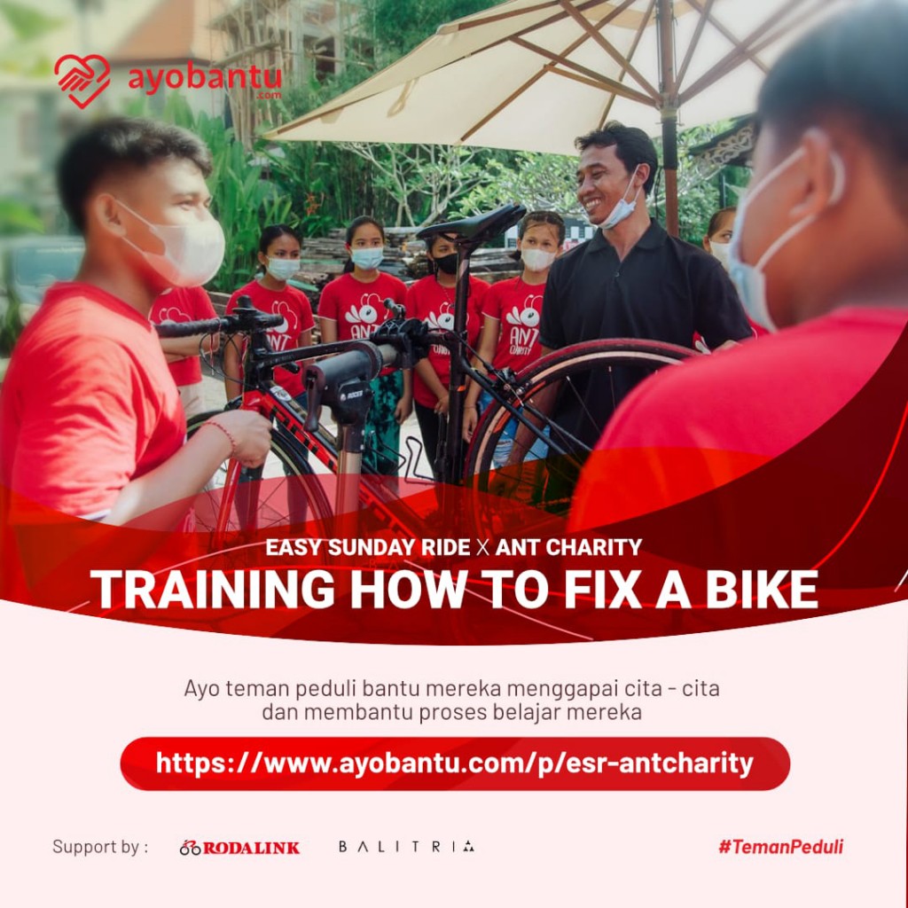 Easy Sunday Ride x Ant Charity : Training How To Fix A Bike