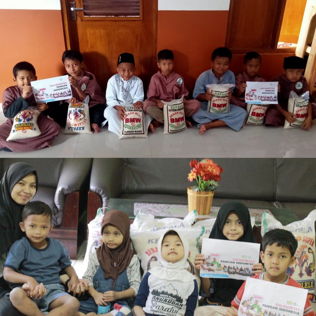 Bantuan Beras Untuk Anak Yatim Indonesia