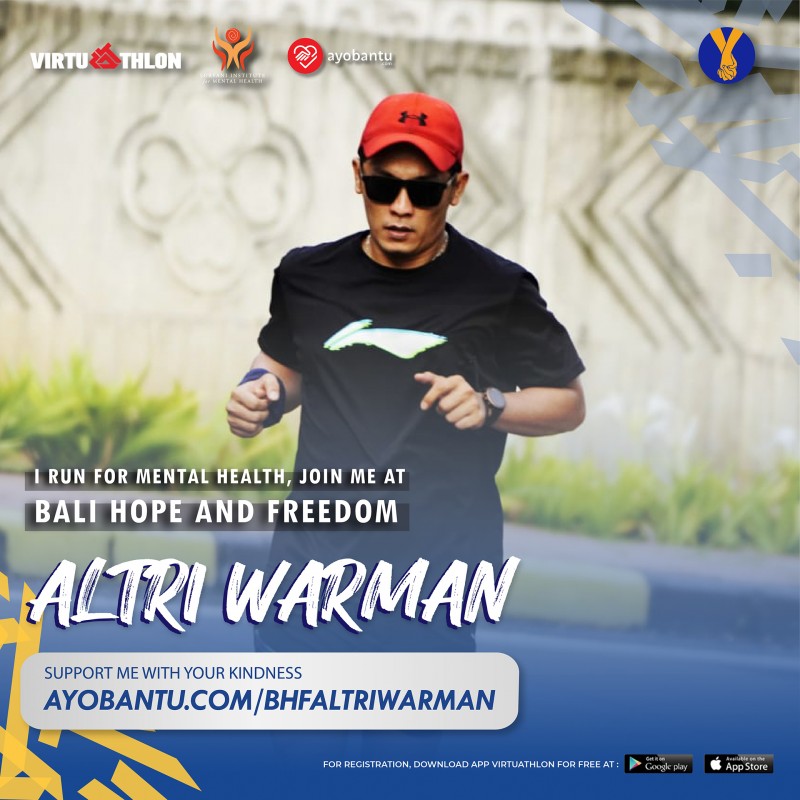 Bali Hope & Freedom "We Run For Mental Health" -Altri Warman