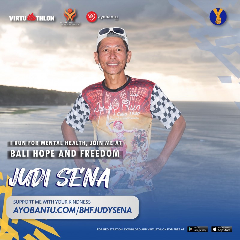 Bali Hope & Freedom "We Run For Mental Health" - Judy Sena