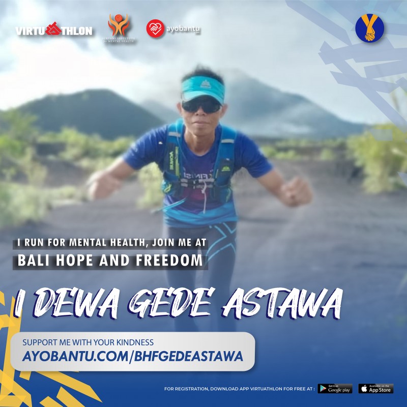 Bali Hope & Freedom "We Run For Mental Health" - I Dewa Gede Astawa