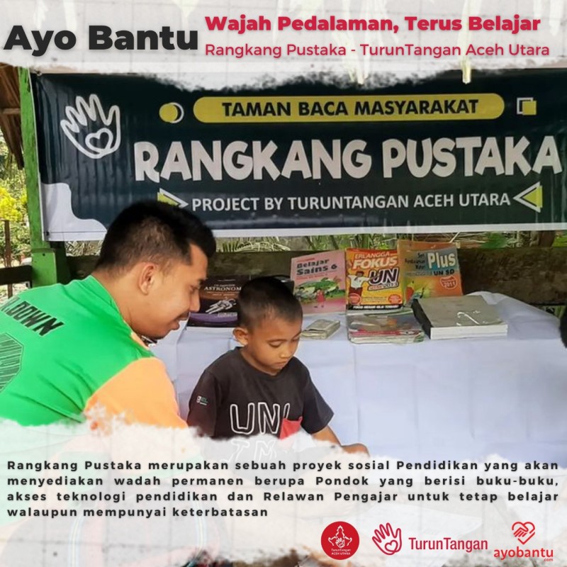 Dukung Akses Belajar dan Bahan Bacaan Anak di Aceh Utara