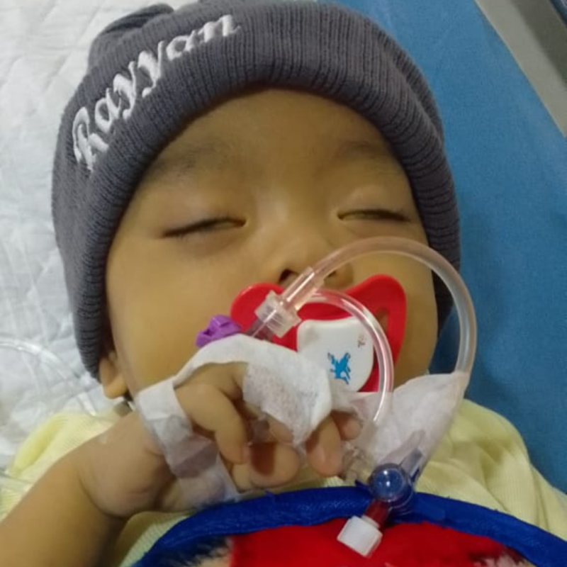 Bantu Bayi Rayyan Sembuh Dari Sakitnya