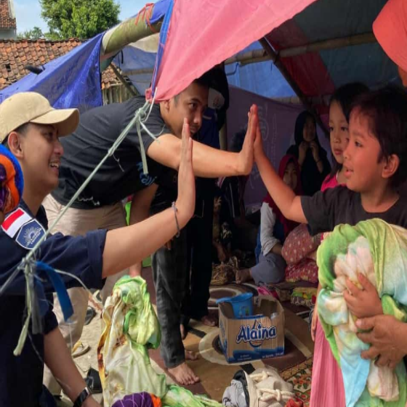 Solidaritas Bantu Anak-anak Korban Gempa Cianjur Pulih