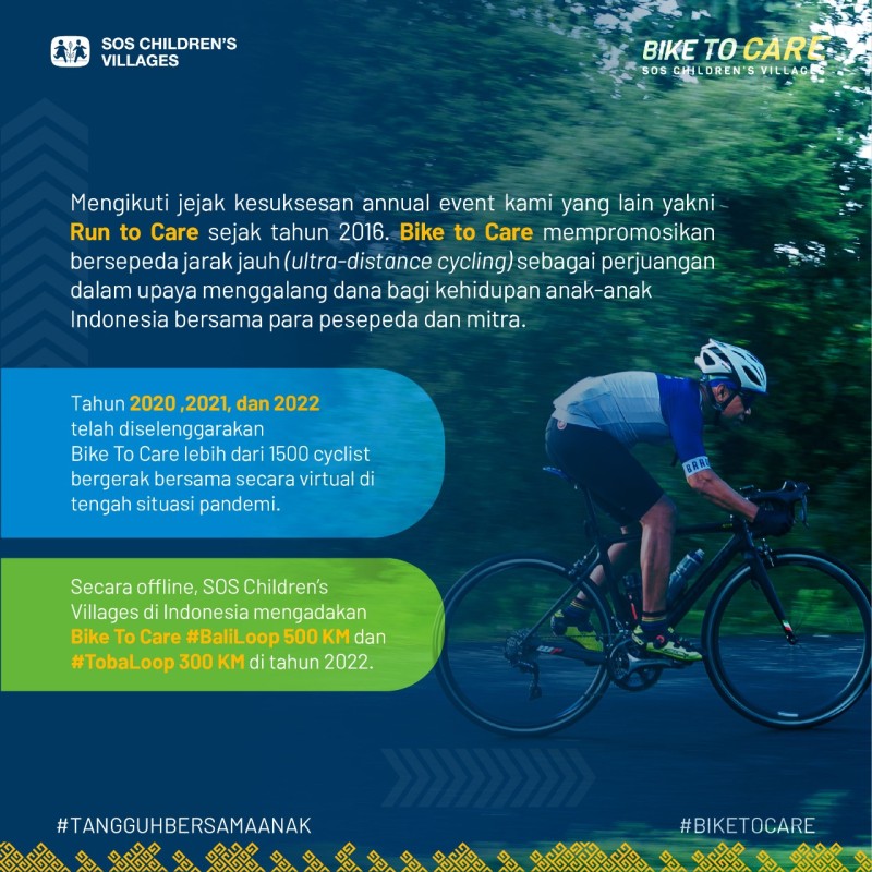 Bersepeda Demi Wujudkan Anak Indonesia Tangguh